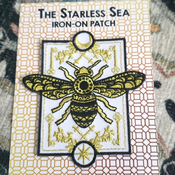 Accessories - 3/$25 The Starless Sea Bee Iron-On Patch